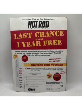 Hot Rod Magazine January 2006 Primedia Automotive Performance & Culture